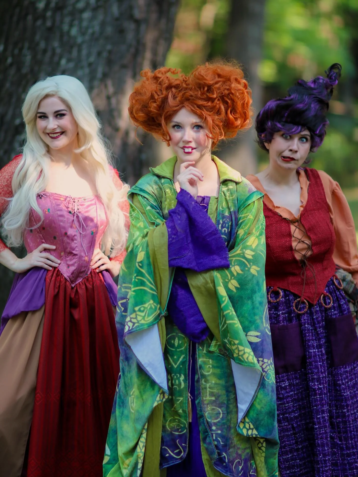 Introducing Fancyful’s New Characters, Witchy Sisters!
(Inspired by Hocus Pocus, similar to the Sanderson Sisters)
Book Wicked Winnie, Malicious Mary, and Sinister Sarah separately, or together at a discounted price!
Tap the link in our bio