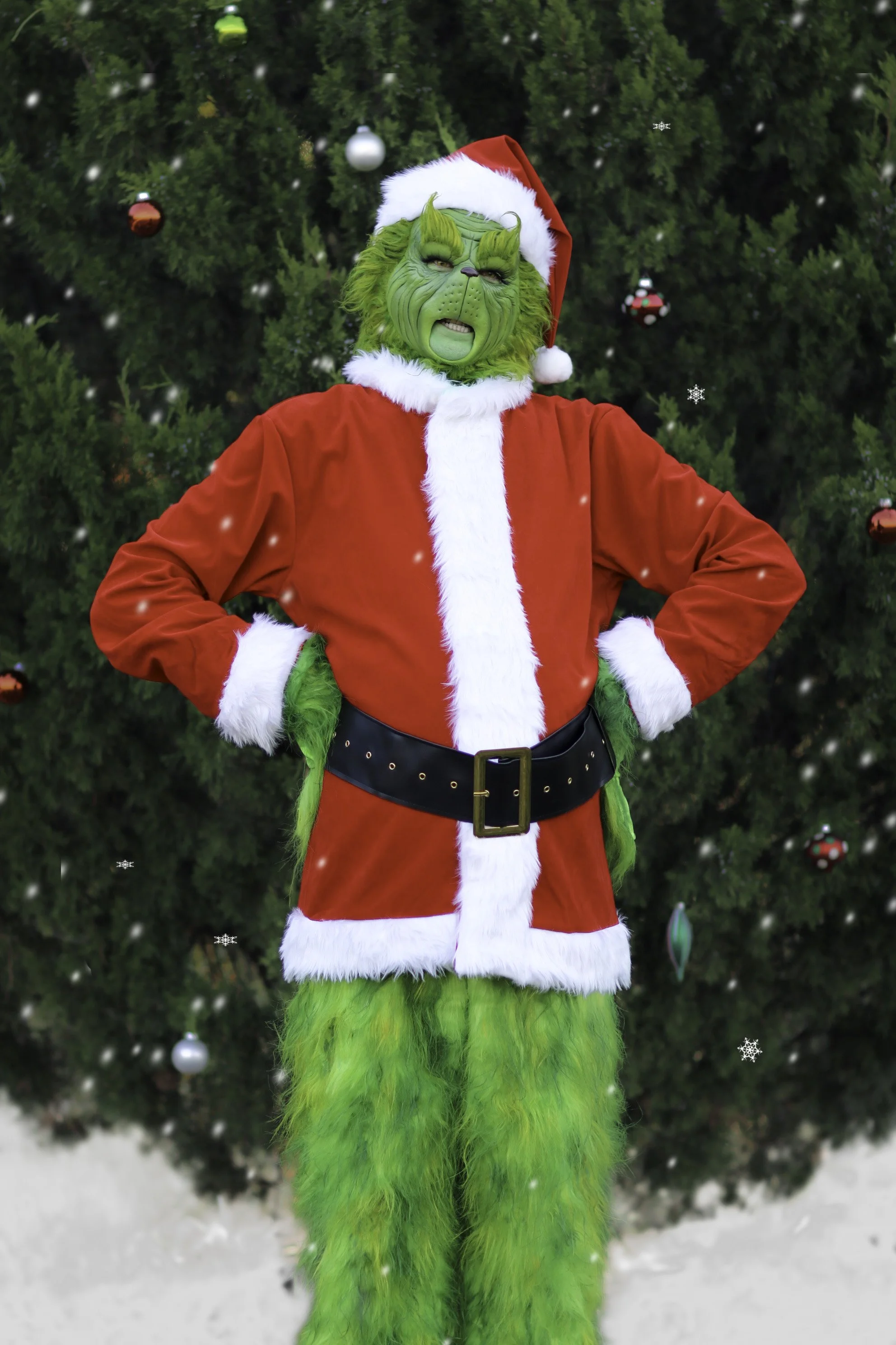 Grinchmas at Goodwill Grand Opening