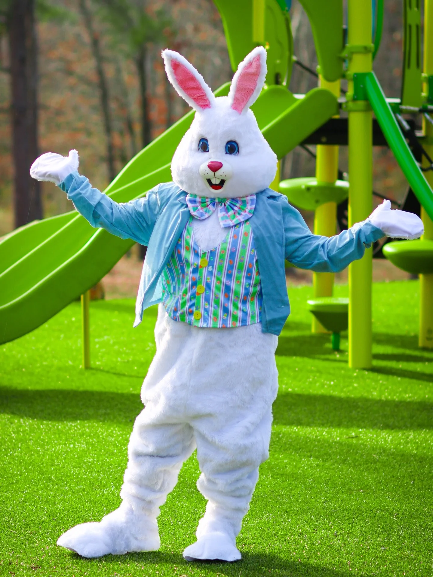 The first day of Spring is only two days away! 🐣🌷

Our Easter Bunny is so &ldquo;eggcited&rdquo; to bring extra fun and festivity to your Easter celebration!🎉

Get a hop on booking your visit with our Easter Bunny before time runs out!

We can&rsq