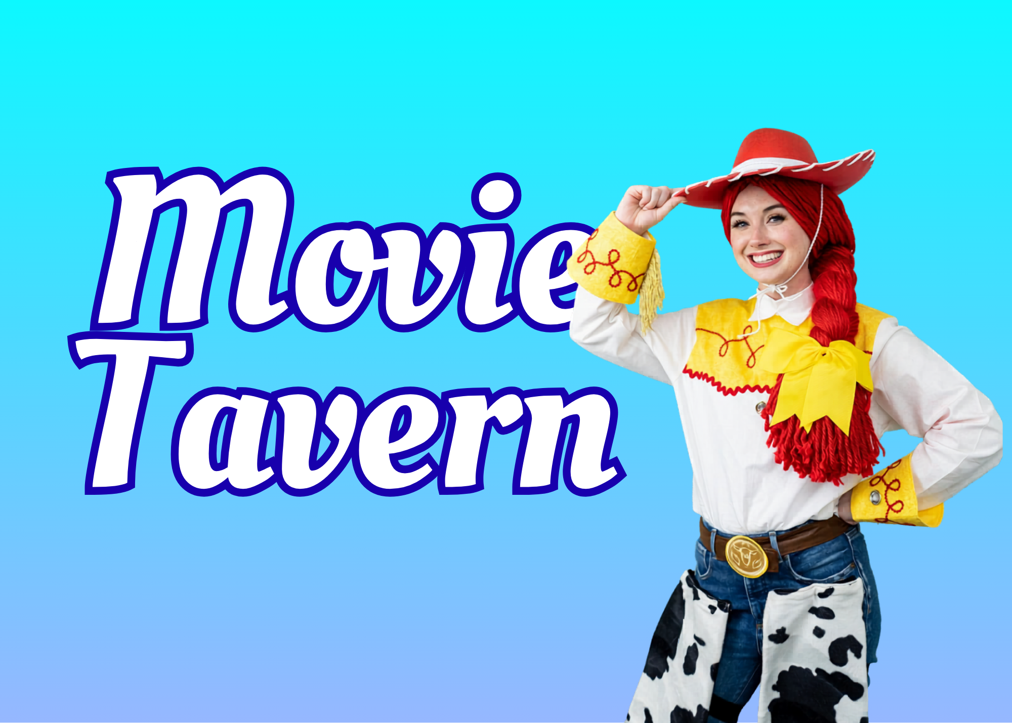 Yodeling Cowgirl and Toy Sheriff at Movie Tavern