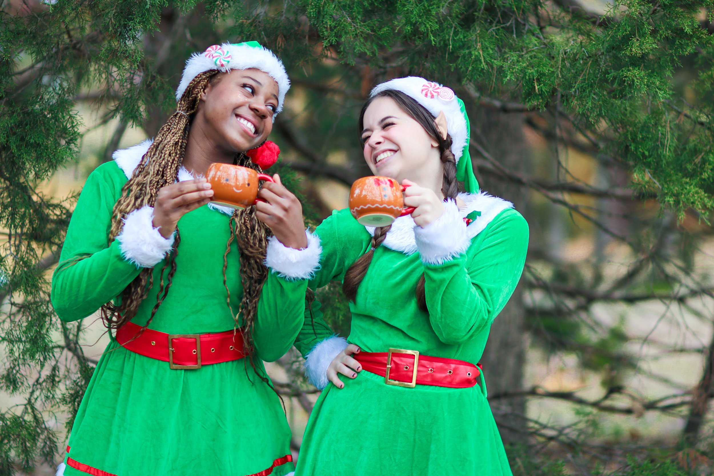 Cookies and Cocoa with Elf-ettes and Santa