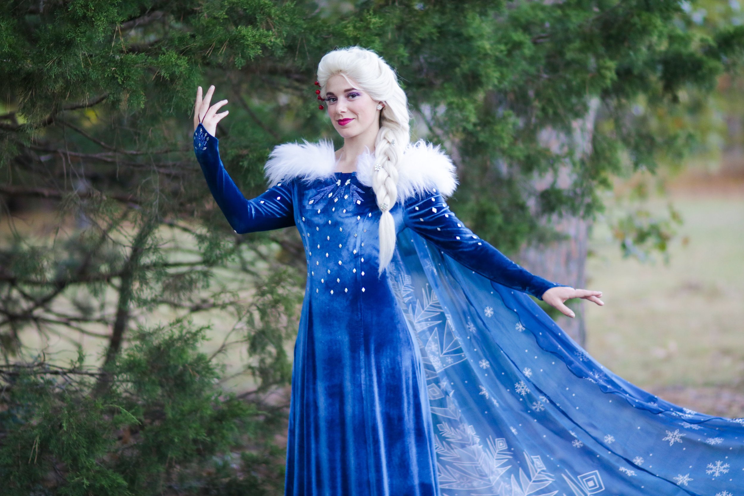 Snow Queen at Northern Lights Holiday Festival
