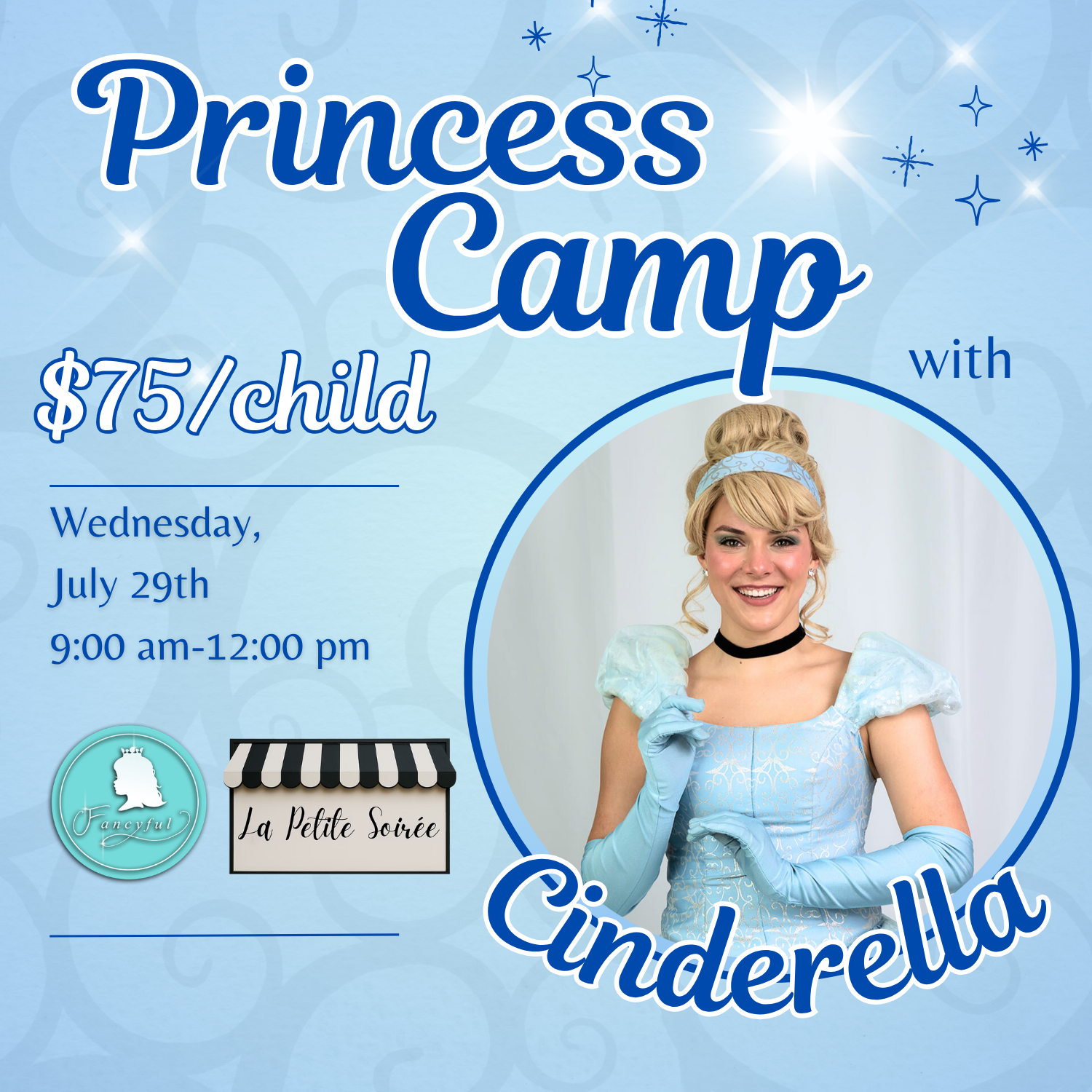 Cinderella Princess Camp Ticket.png
