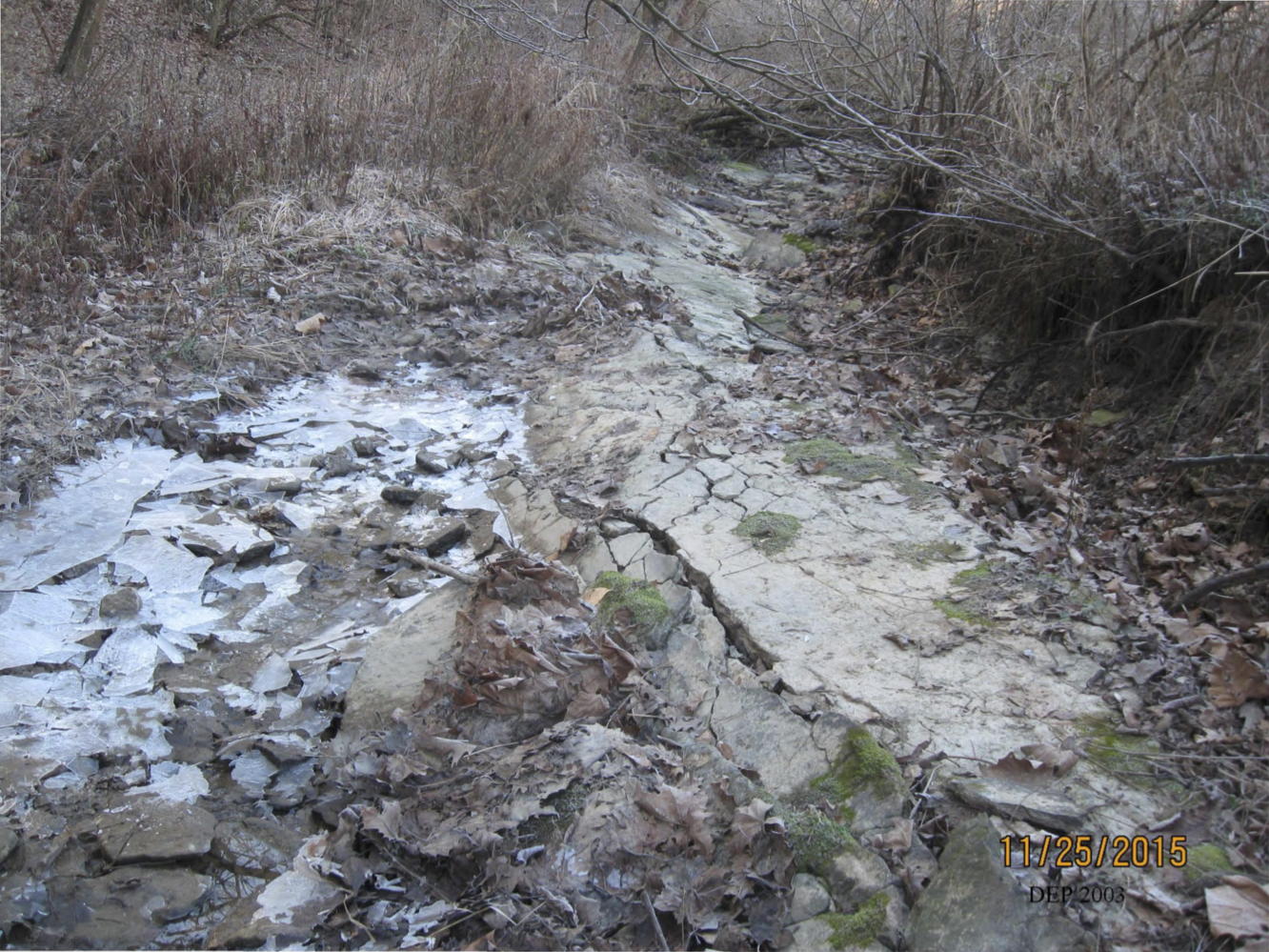 Whitehorn Run in Greene County, PA (Photo Credit: DEP)