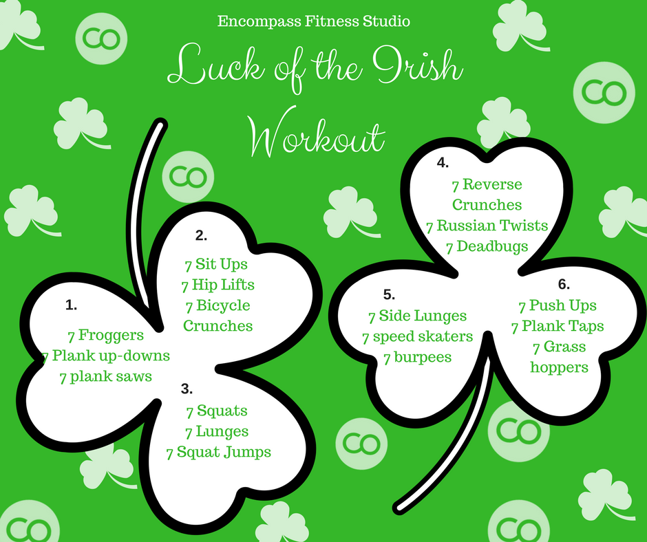 St. Patty's Day Workout 