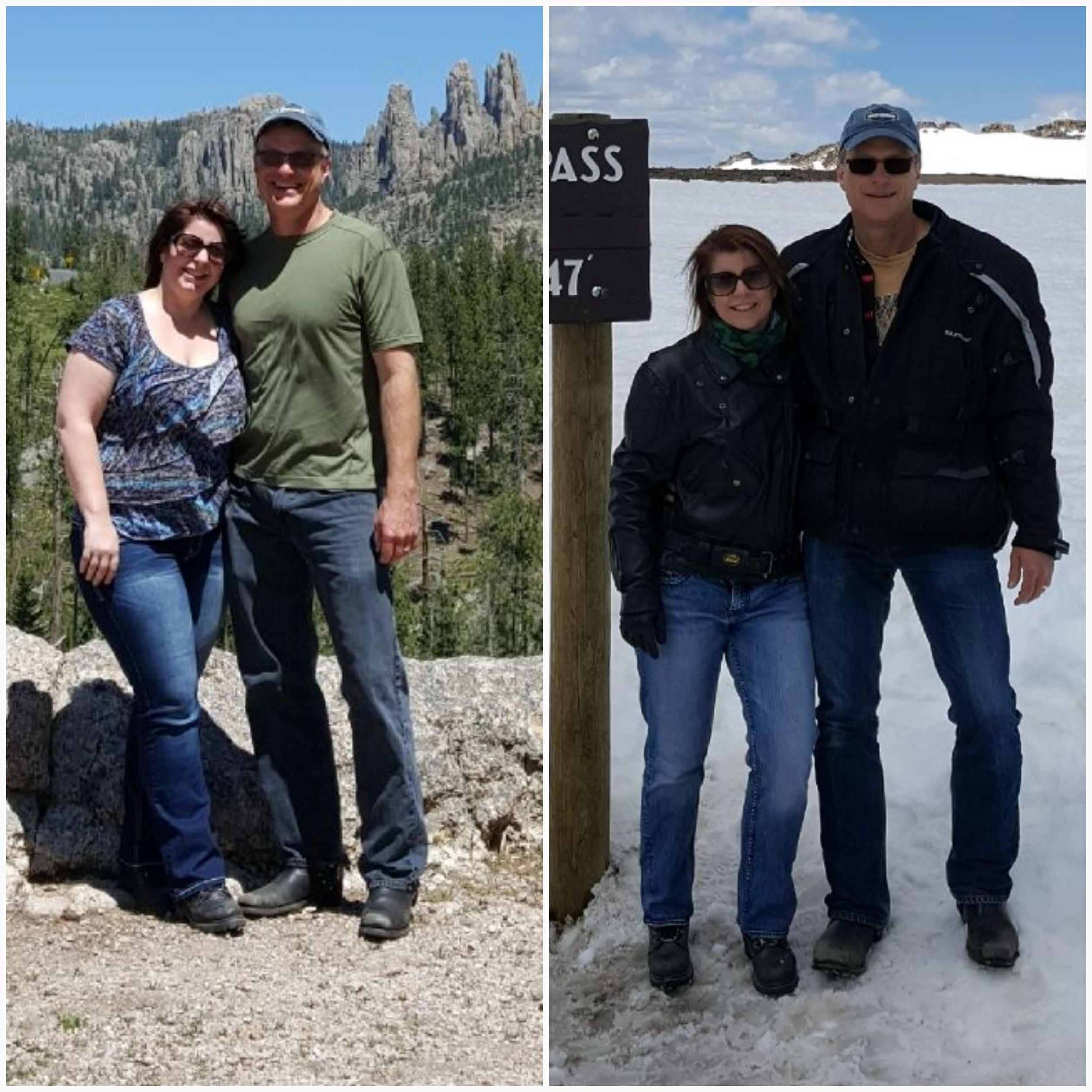 Vanessa, and her Husband Kirby on their annual bike trip. This year was a little different; 50 pounds lighter, Vanessa was able to enjoy the trip so much more, and was surprised at what a difference her efforts had made. She even got up early to sneak in a run, and enjoy the beautiful scenery. What would your life look like if you made a change?