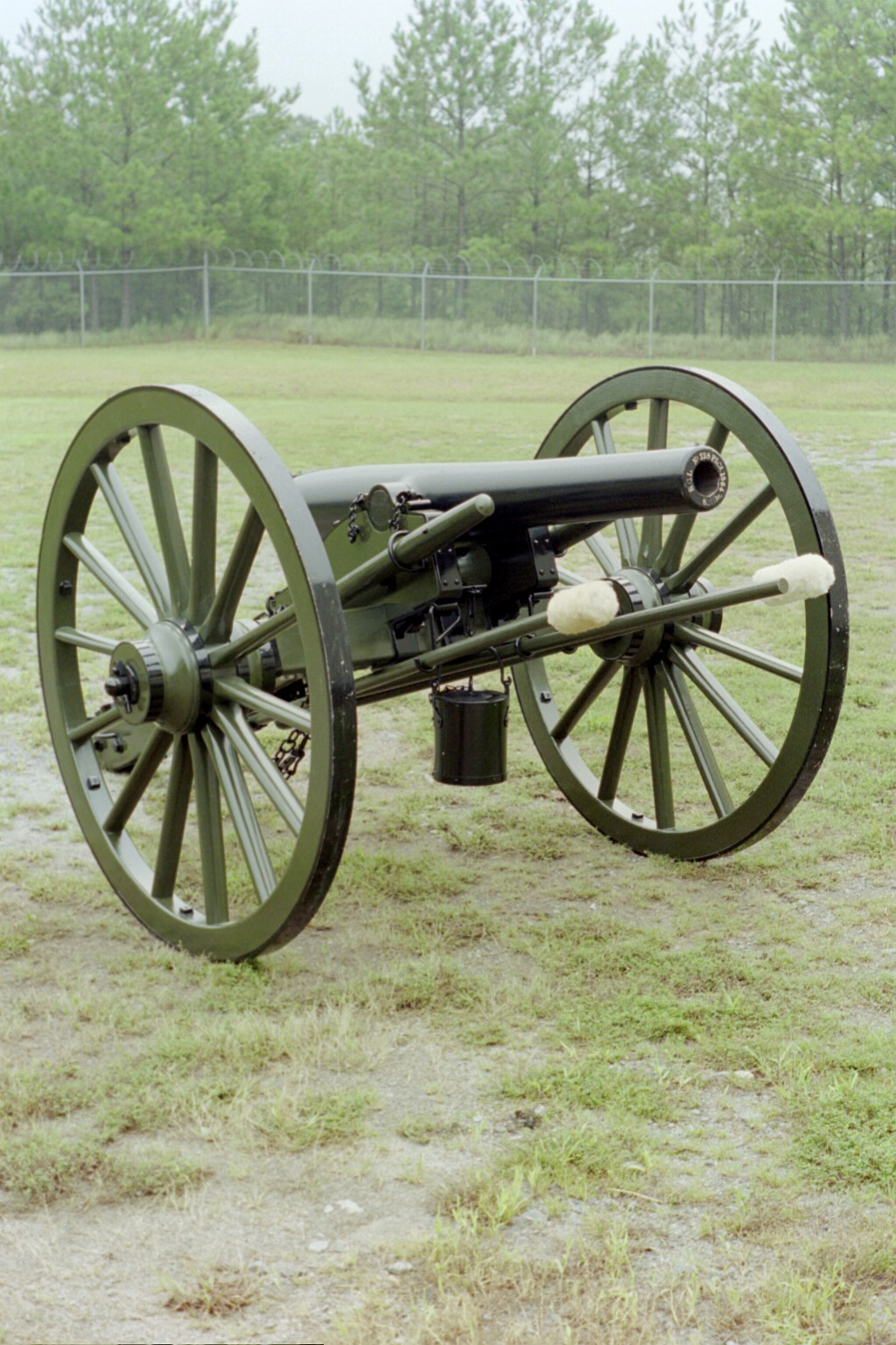 The three inch ordnance rifle cannon was used by the Kentucky battery at the Battle of Franklin.