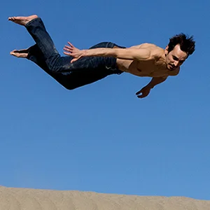 Colin Epstein Colin Epstein is a dancer and acrobat who calls Oakland home, and teaches parkour and acrobatics at Athletic Playground and Kinetic Arts Center. The rest of his time is divided between dancing on the ground & in the air for Bay Area companies including 13th Floor, Lizz Roman & Dancers, Tara Pilbrow Dance, and Deborah Slater Dance Theater; directing Twisted Oak Dance Theater; and producing a yearly event (Constants & Variables) showcasing the amazing talent in the Bay Area dance and circus communities.