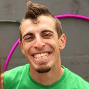 Zach Fish Zach Fish comes from a versatile movement background that includes martial arts, acrobatics, parkour, and street dance. He dances with movement theater company 13th Floor, and teaches classes at Athletic Playground in acrobatics and parkour. Since 2013 he has taught over 1,000 classes, and performed in more than a dozen countries. He is best known for his work as ½ of Ninja Hoops, an acrobatic comedy martial arts hula hoop duo. He is excited to explore a new collaboration with ICW.