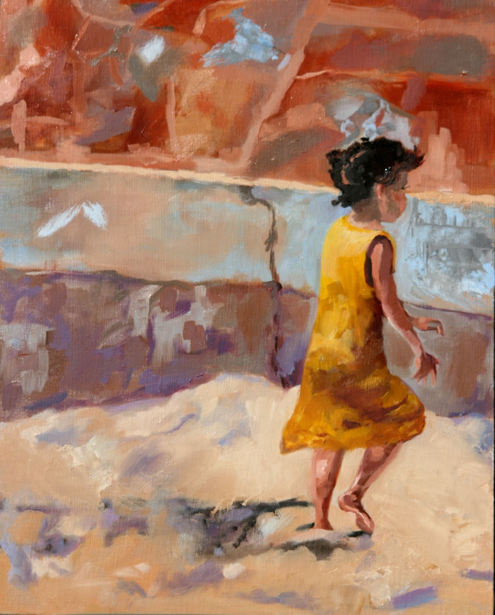 Little Girl, Exiting Right