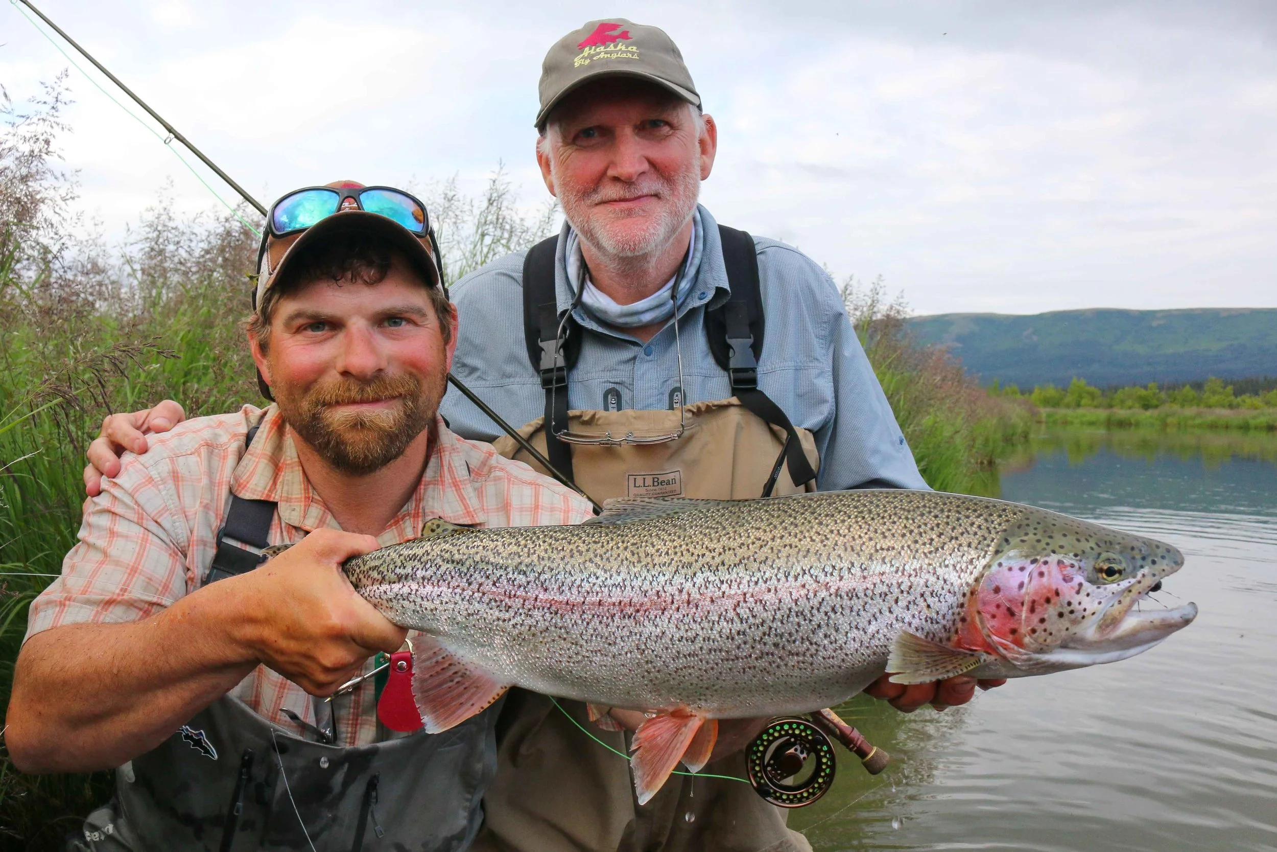 Andy's fat and healthy early July 2016 hopper caught trout