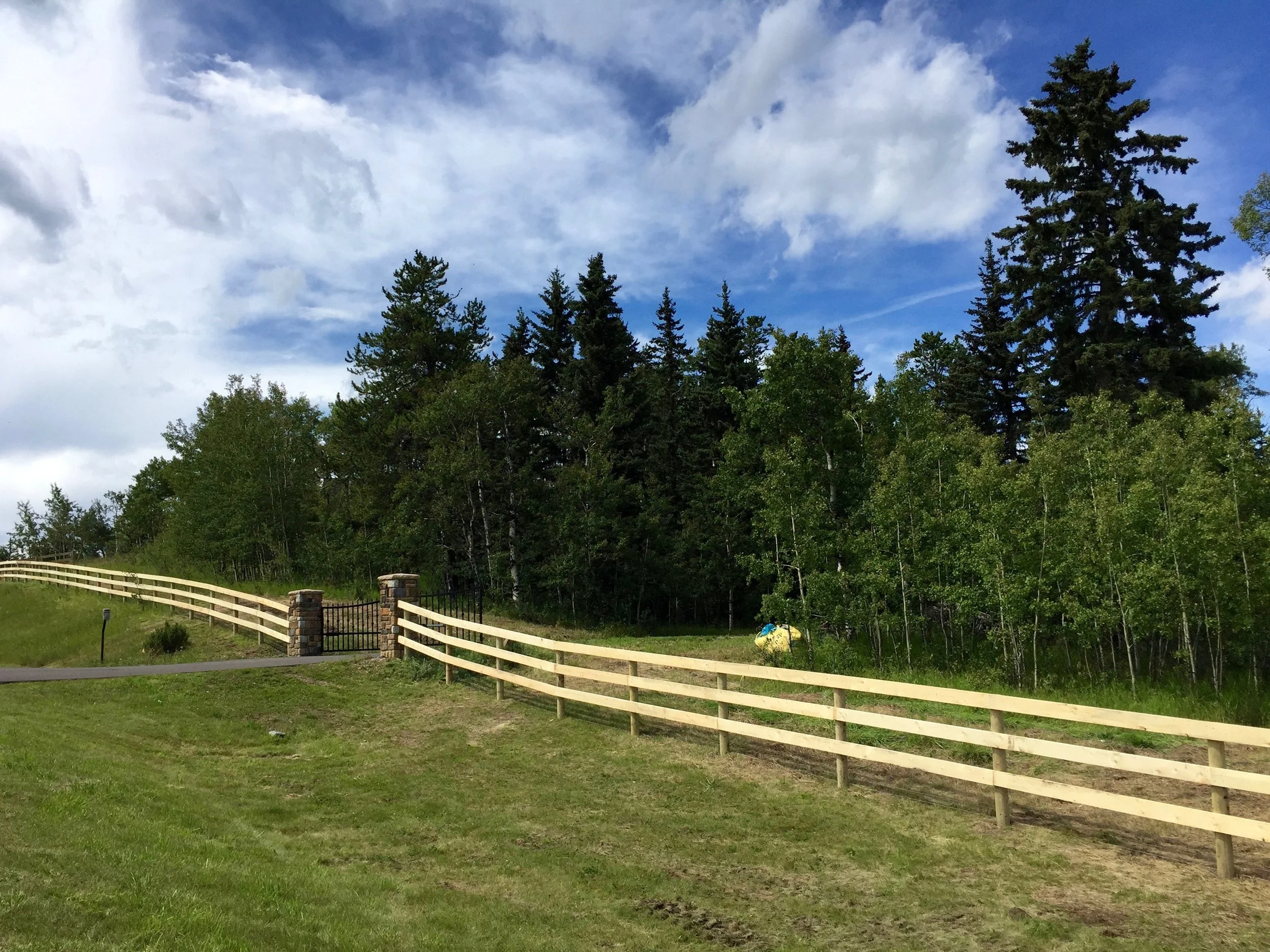 Photos of our Acreage fence Equestrian facility fence — Foothills