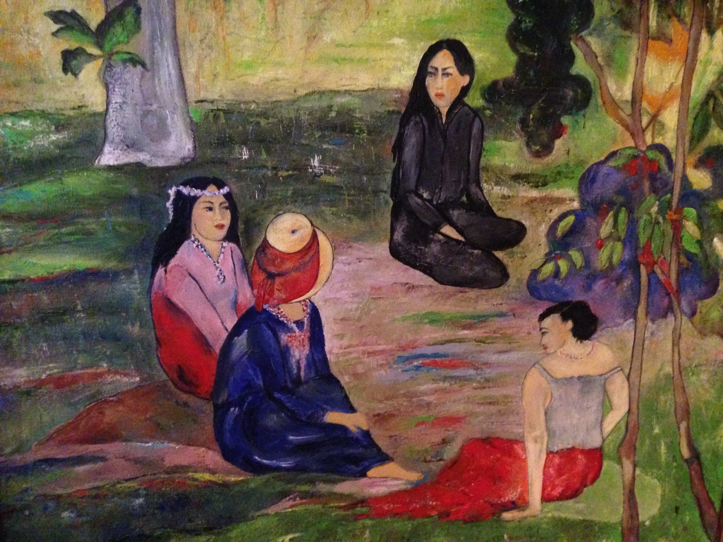 Siesta- oil on canvas  16" x 20"
