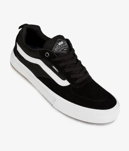 vans black red white