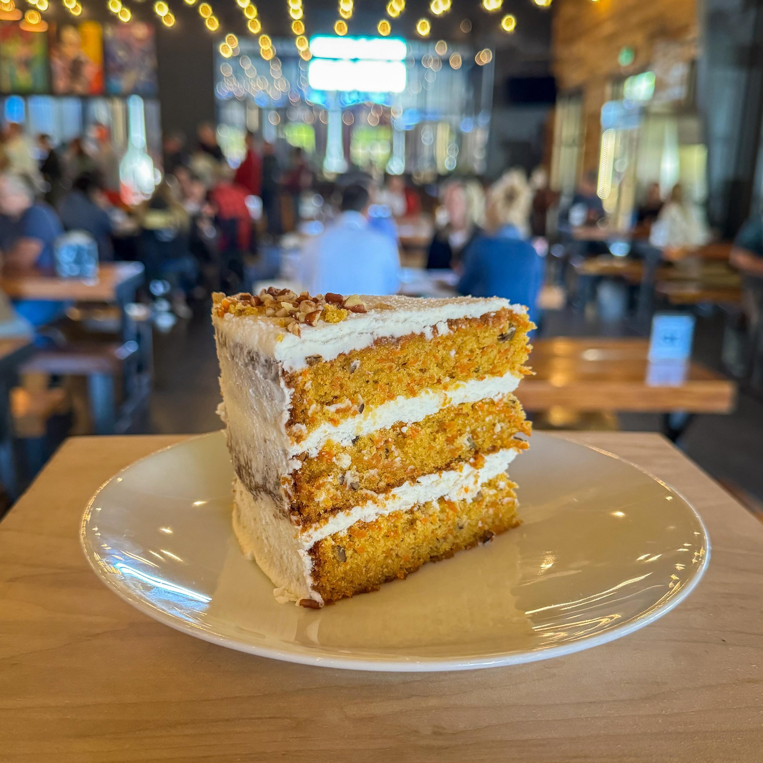 CARROT CAKE

Delicious carrot cake layered with browned butter cream cheese frosting. 

Pair with Wolf Pack. 

Available now and all month long. Full food and drink menus available on our website. 

#tsggastropub #tsgbeercompany #yeahthatgreenville #