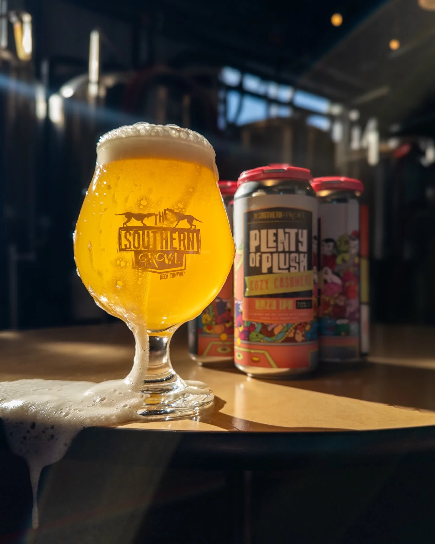 We've got plenty of appreciation for our Plenty of Plush rotating hazy IPA series, that's for sure. Which Plush has been your fav so far? 
A personal favorite of brewer Jacob, Plenty of Plush: Cozy Cashmere has made its return to the taproom. 
Stuffe
