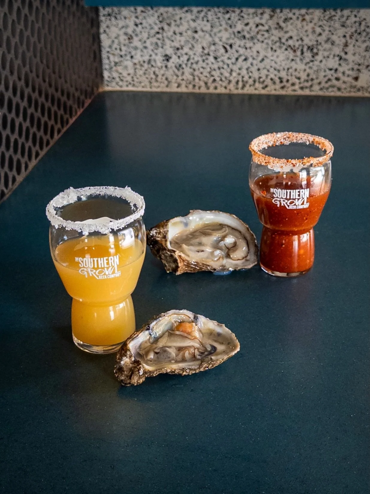 Oyster Party is happening now!
Enjoy a raw bar on the patio featuring oyster shooters and oysters on the half shell, oyster food specials inside, live music from The High Tides, and the release of our Nitro Dry Irish Stout.