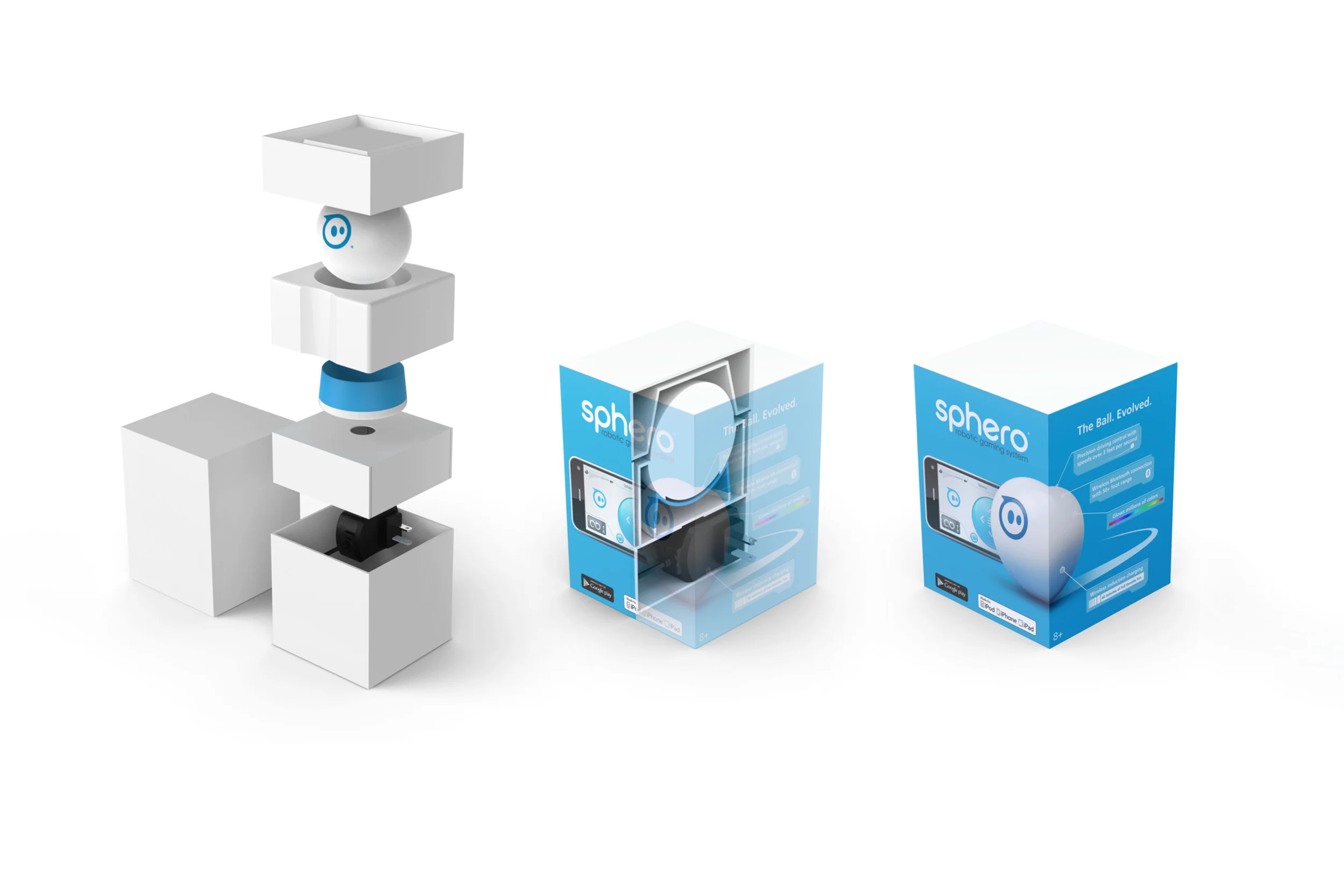 Sphero Packing Exploded - Y Studios