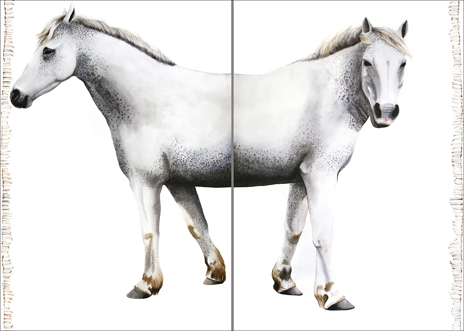 White Horse Diptych