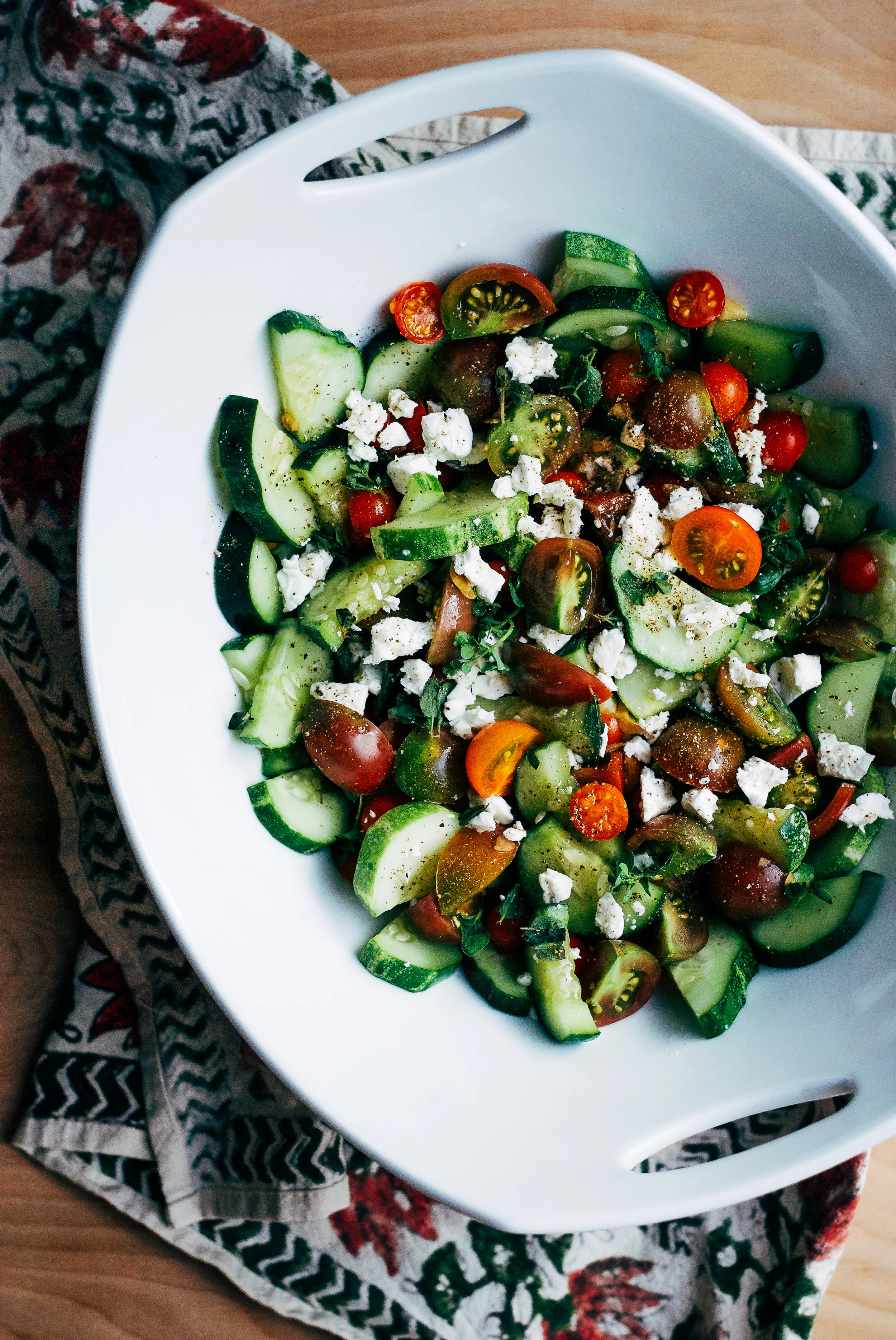 Cucumber Tomato Salad