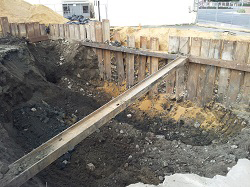 TPH and Lead Soil Remediation – Shoring