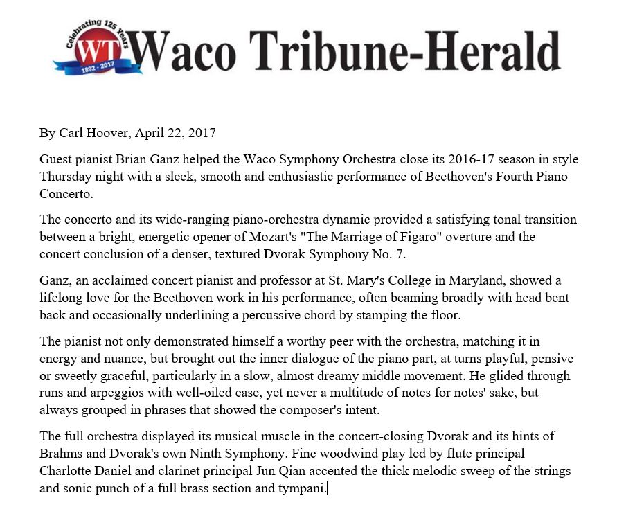 Waco Tribune-Herald Review