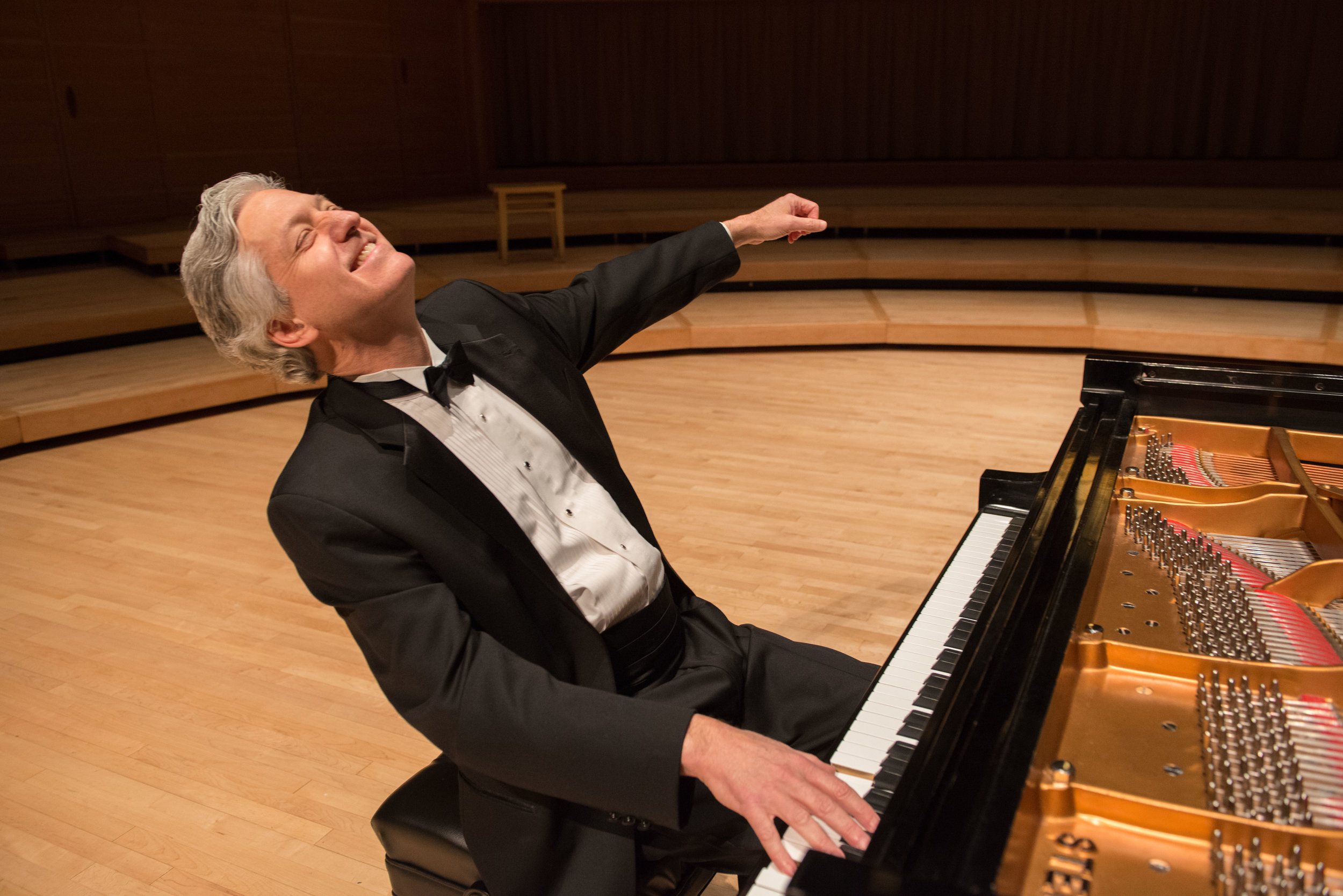 Brian performs at the 2018 Chopin concert at Strathmore.