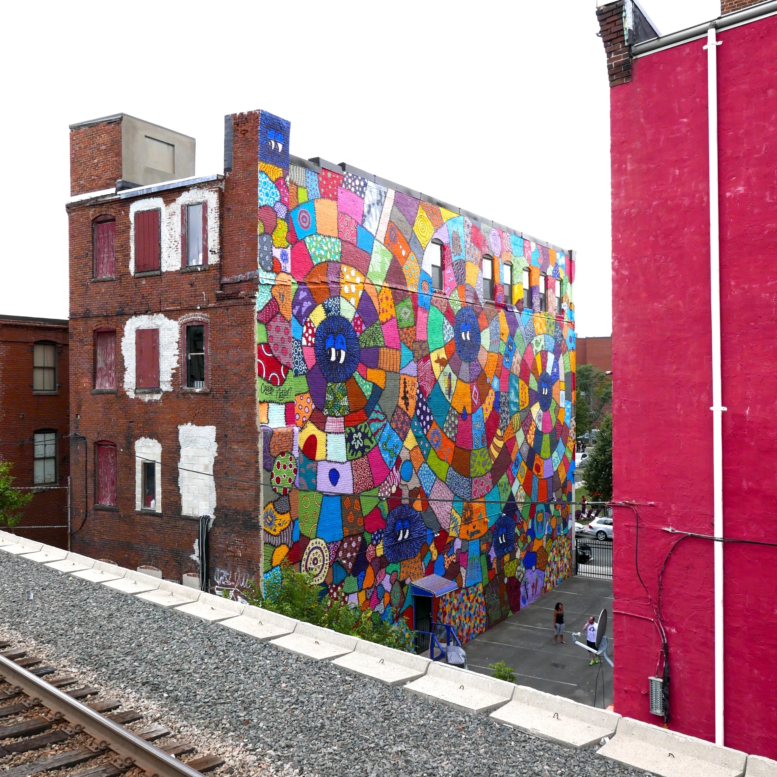 Mural for Beyond Walls, Lynn, MA 2017