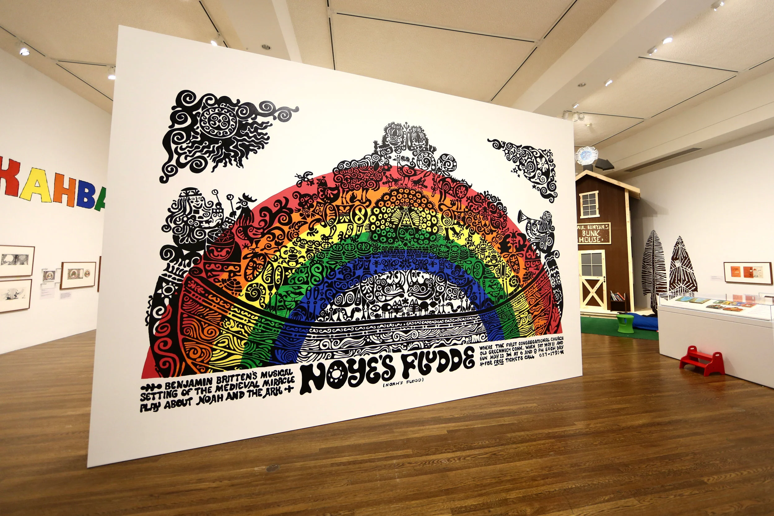 Kahbahblooom: The Art and Storytelling of Ed Emberley, Worcester Art Museum, 2016