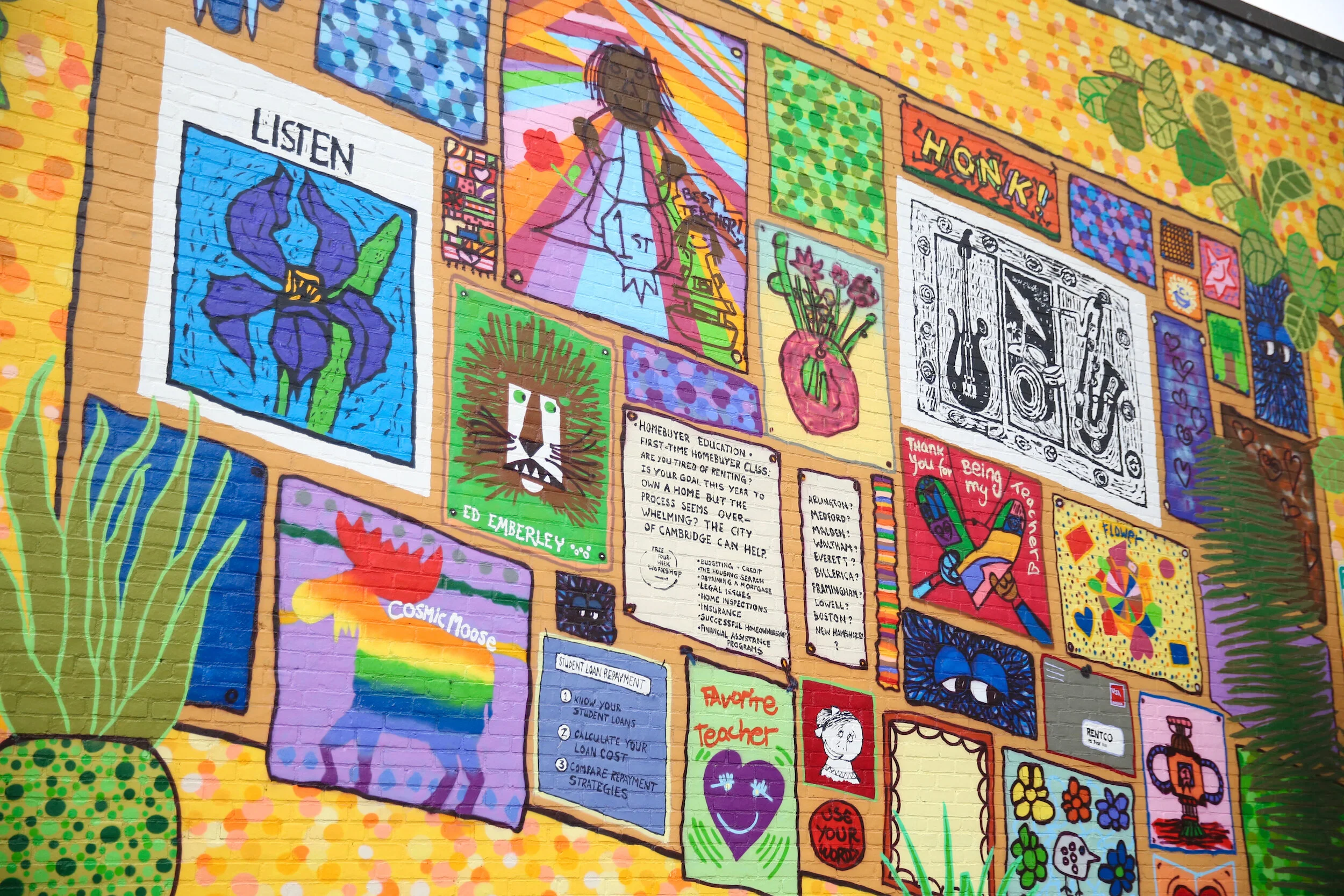 The Teachers' Home (detail), Cambridge, MA 2019