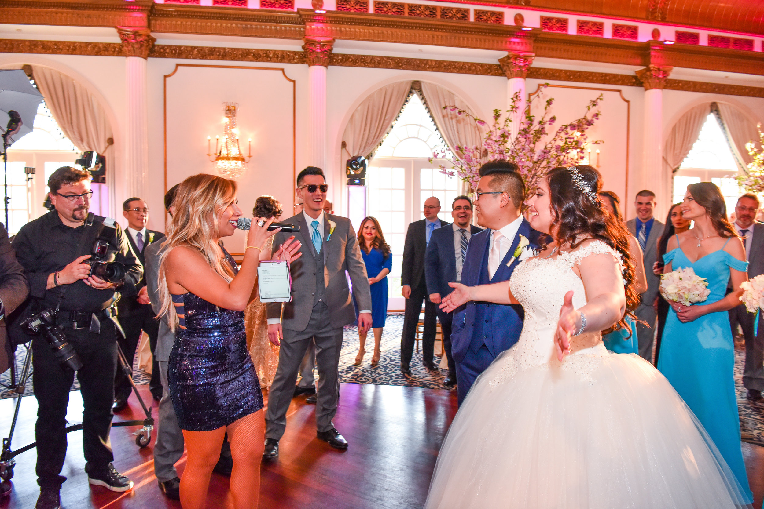 Alex Edge Crystal Playza NJ Wedding JBL VRX System