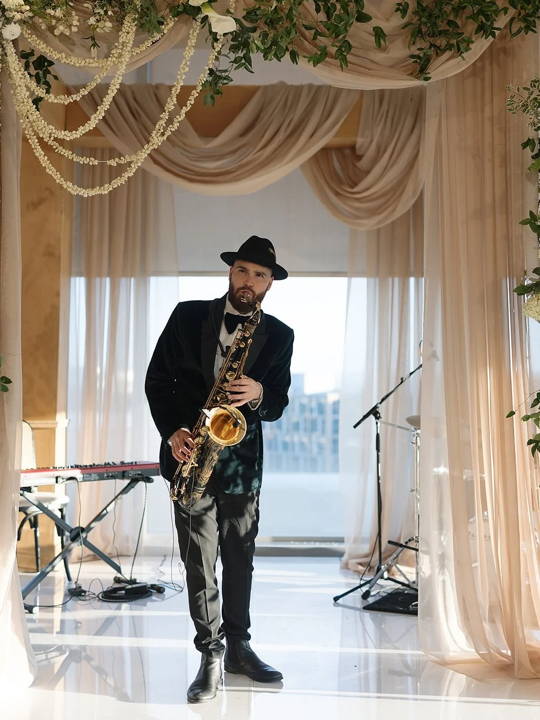 An incredible night in Washington D.C. as the team collaborated with an amazing team of vendors to bring the magic for Tessa&rsquo;s and Shanik&rsquo;s wedding at the @spymuseum. Jazz trio, DJ&amp;Sax hybrid and Audio Production by @alexedgeandco 🚀
