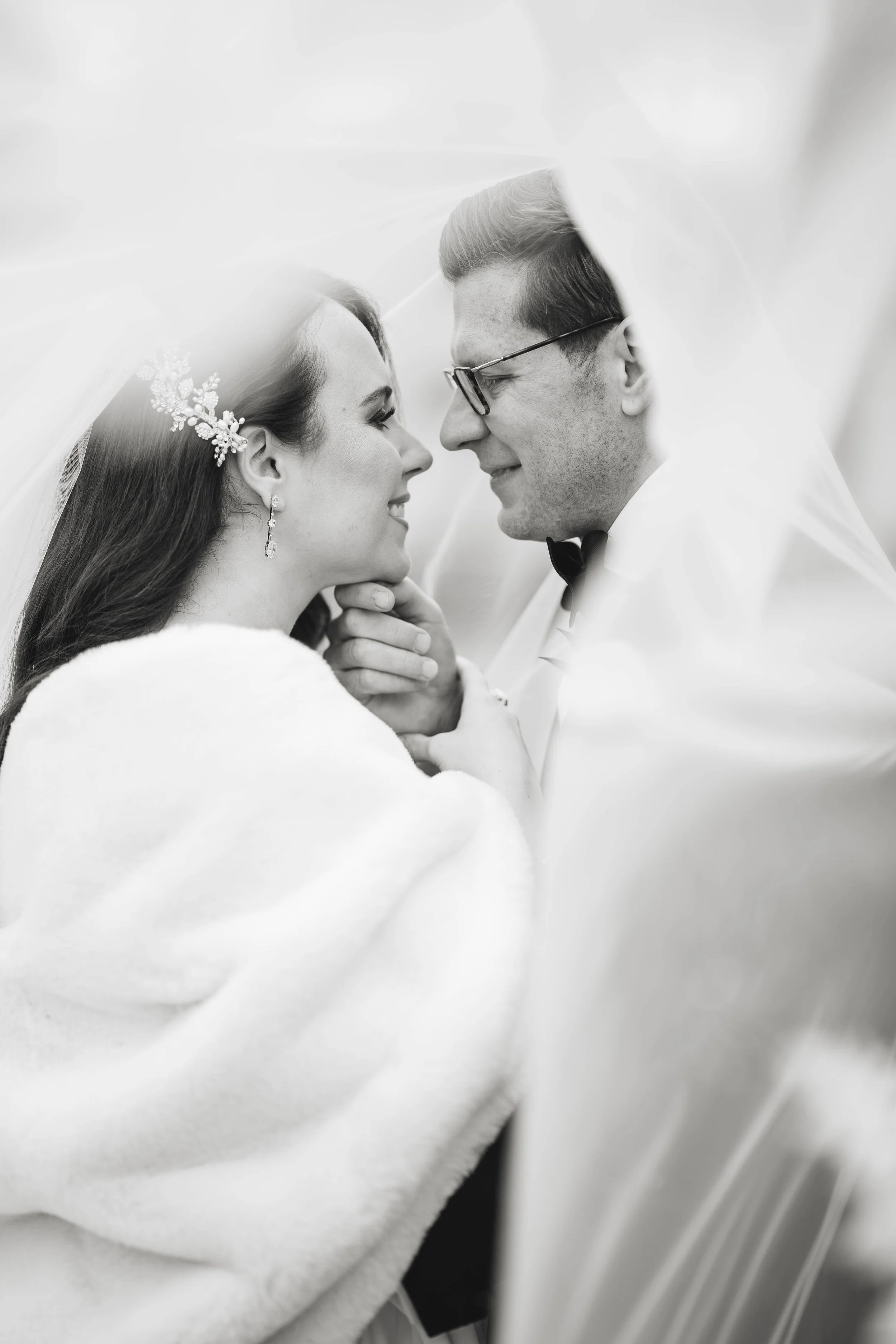 Kristina + Corey Bride + Groom Portraits