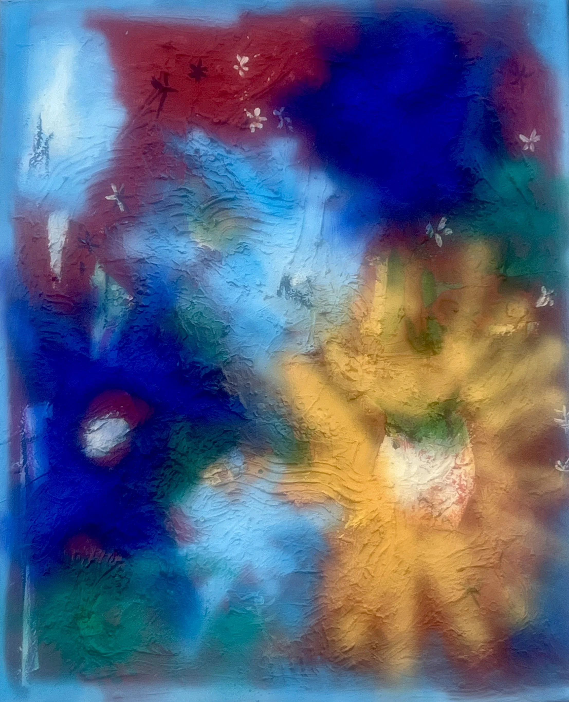 Chromatic Resonnance          80x100 cm 