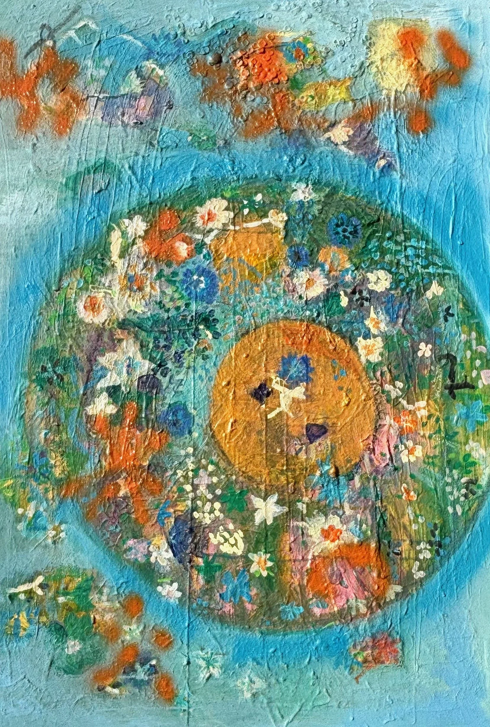 Solar Field                    100 x 80  cm 