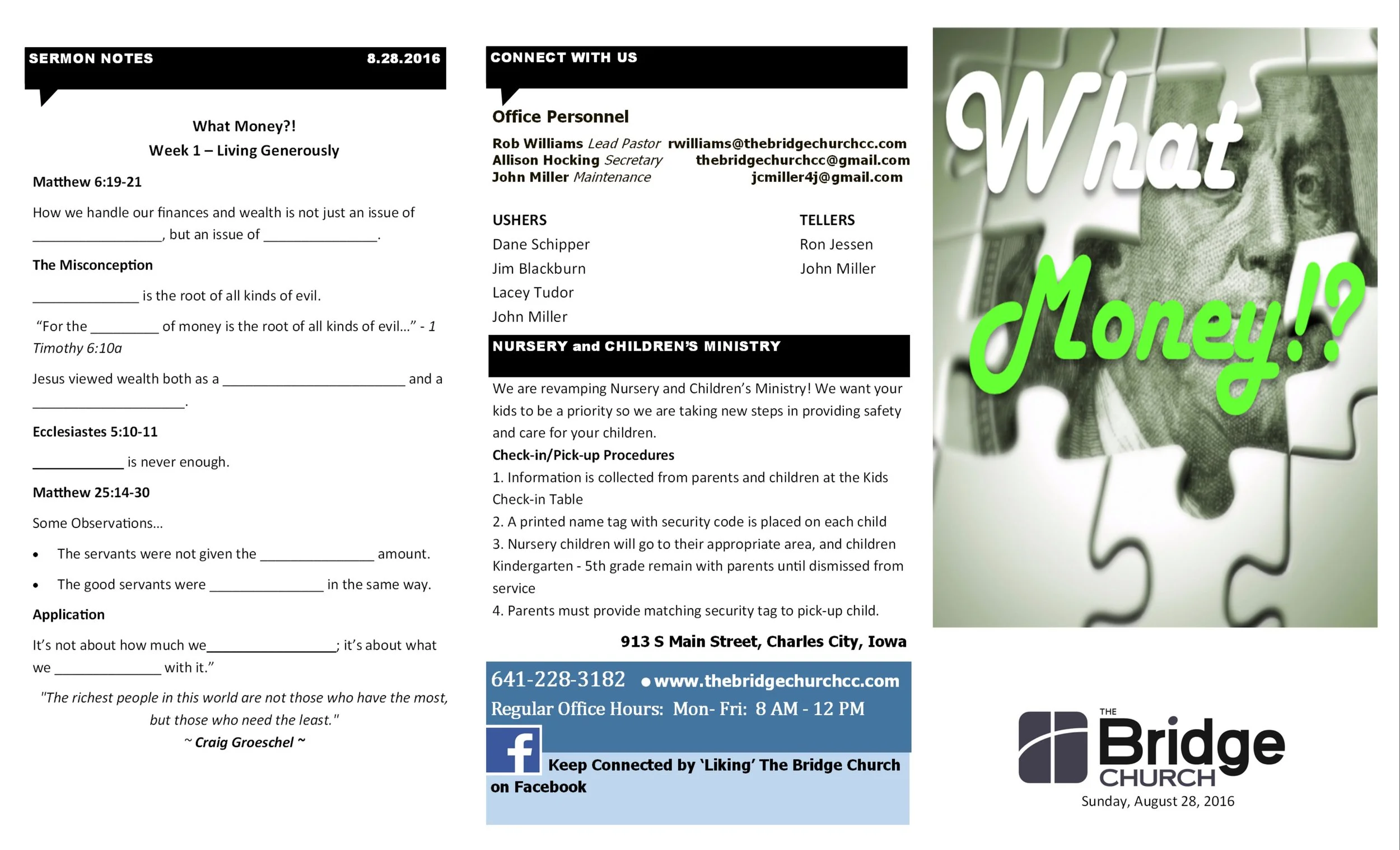 First Page - Bulletin