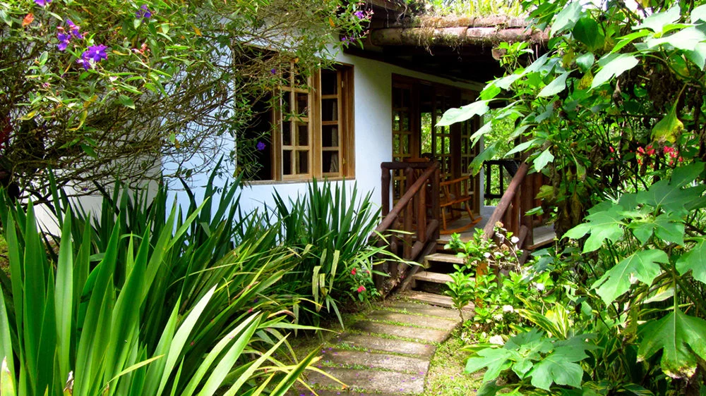Private Bungalow entrance