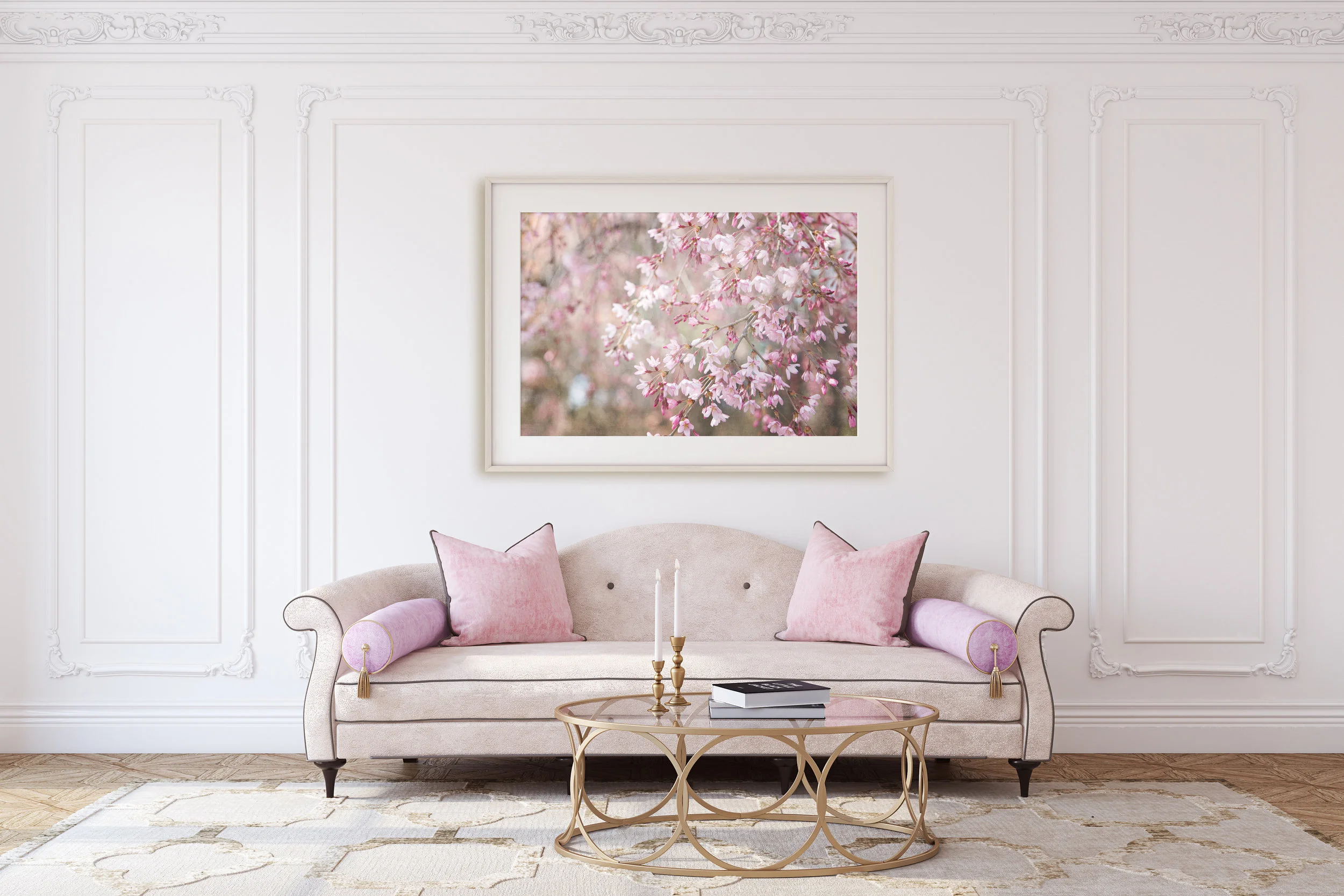 feminine-living-space-with-pink-floral-art-print.jpg