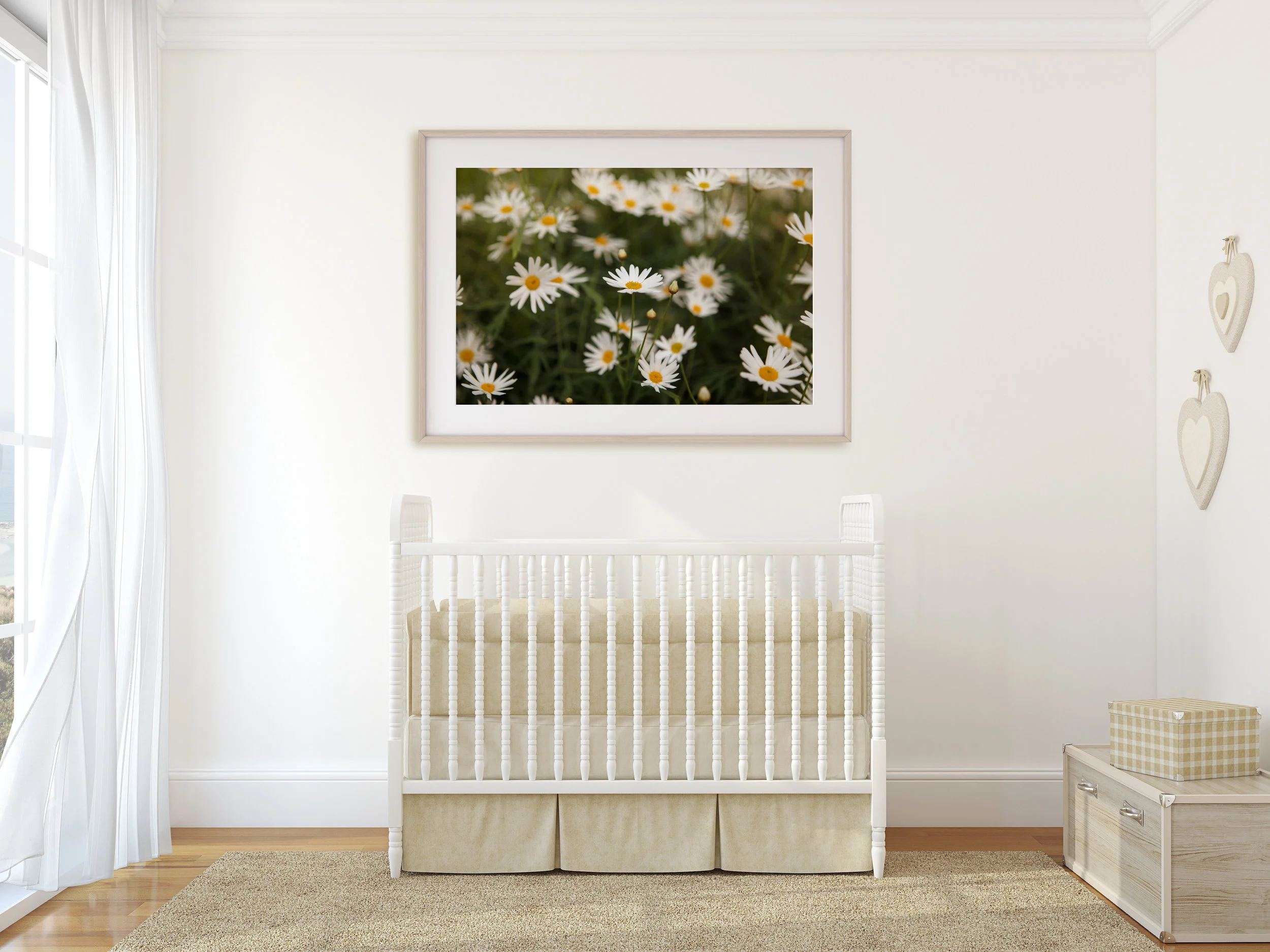 Daisy nursery art