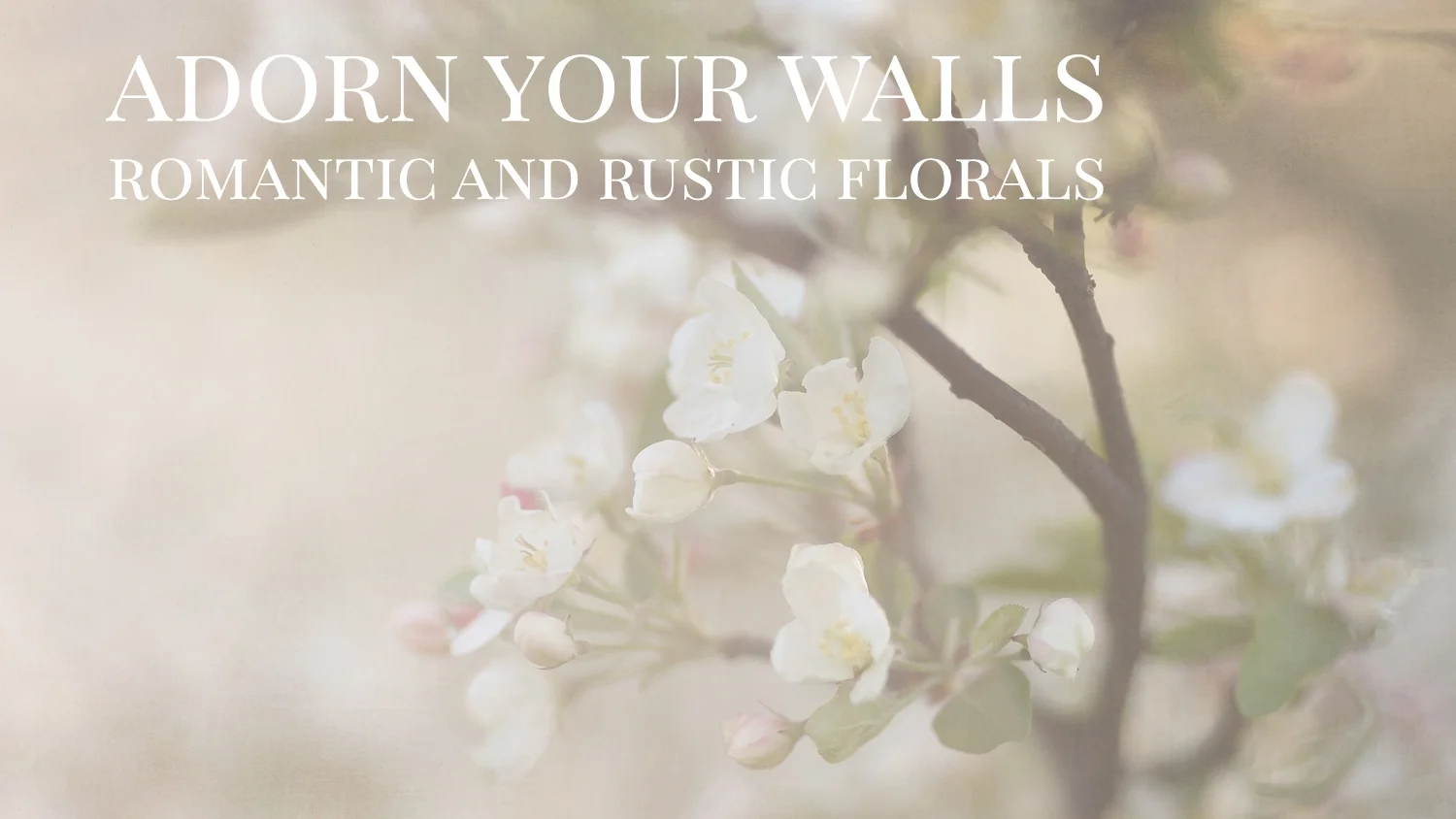 Rustic Floral Prints