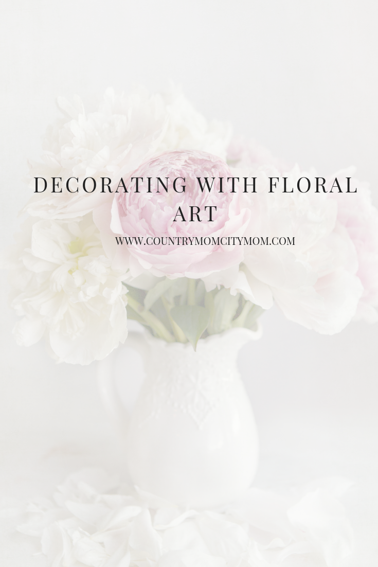 Decorating with Floral Art