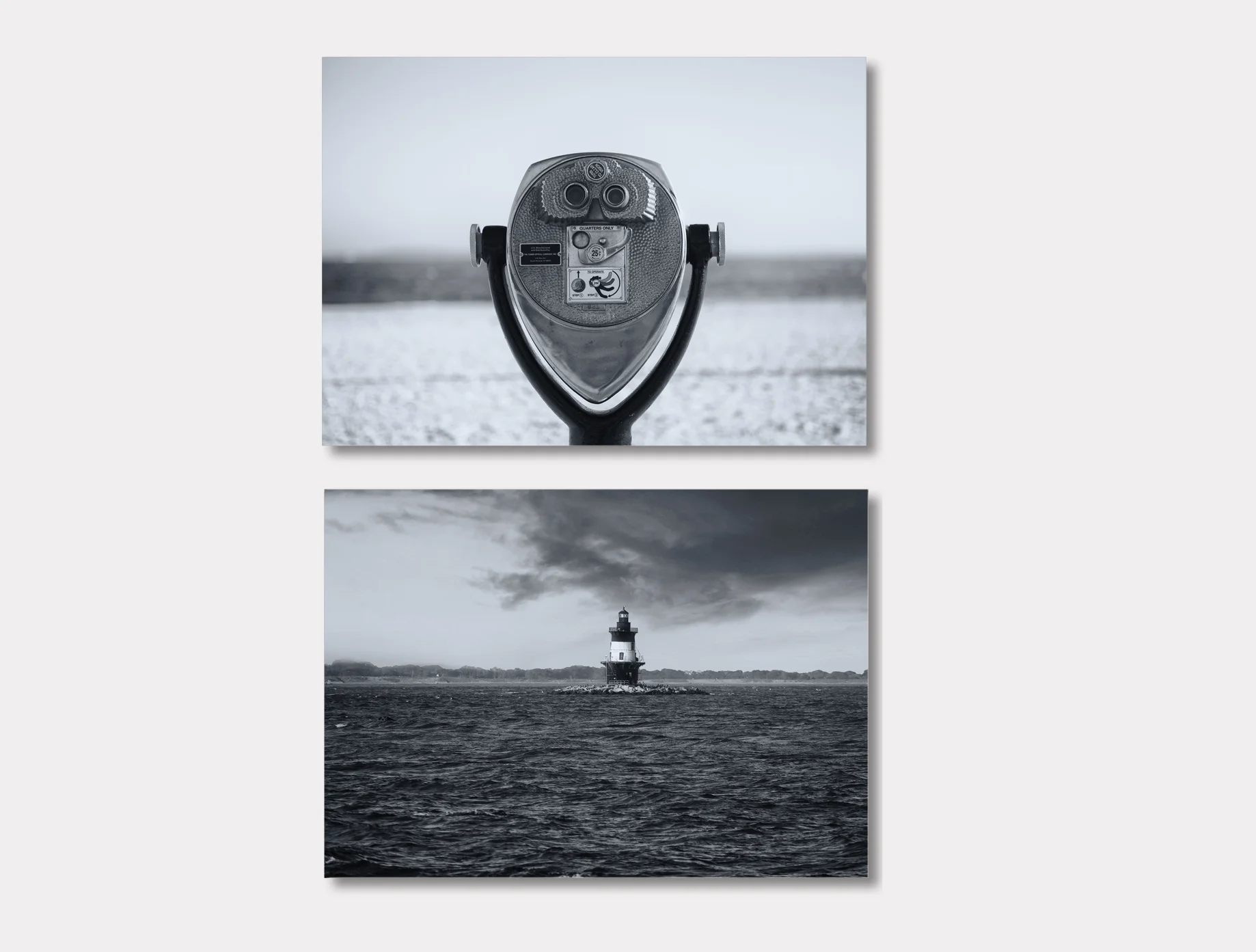 To the Sea - Set of 2 Prints, Beach Art