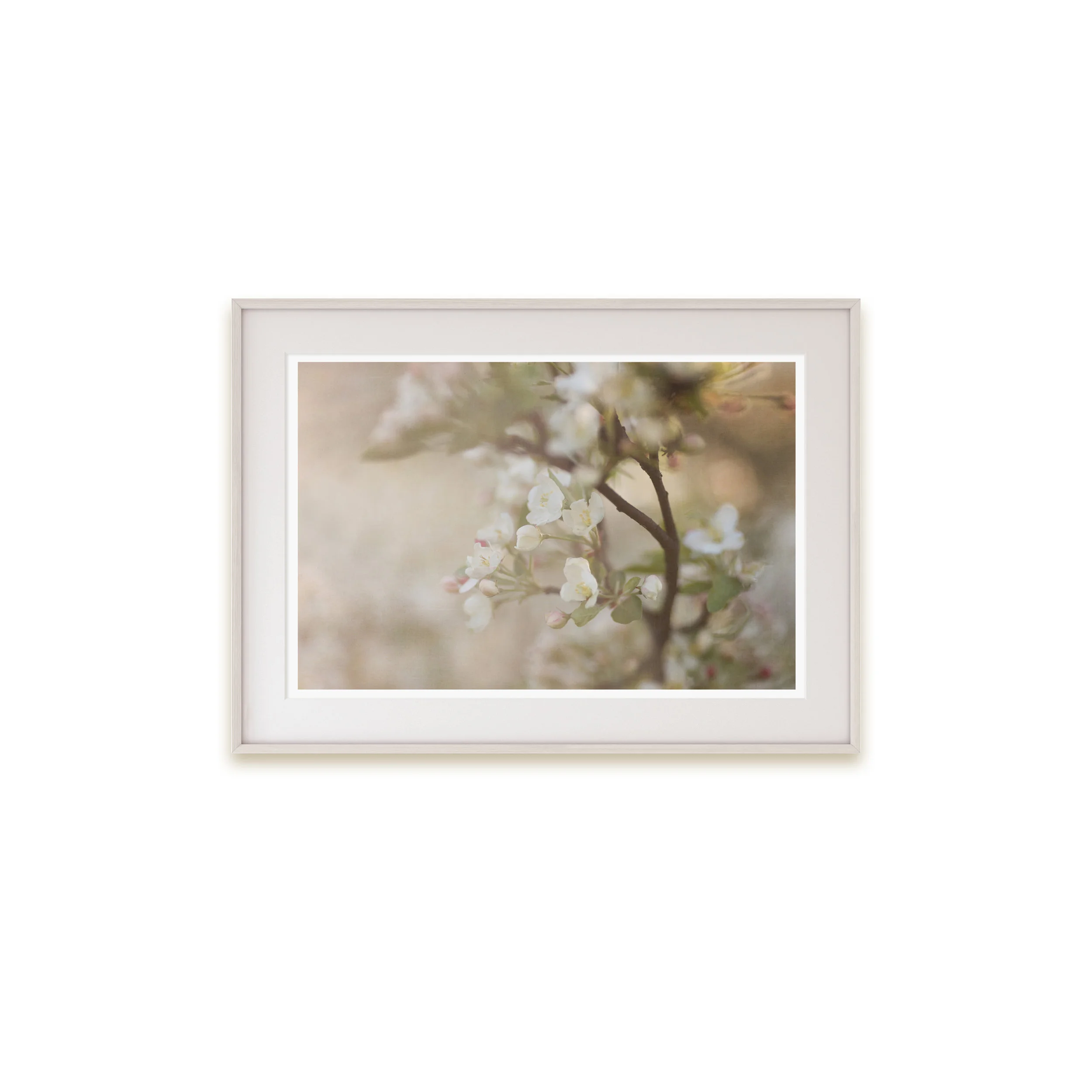 A dreamy floral print in neutral tones