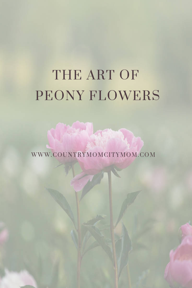 The Art of Peony Flowers