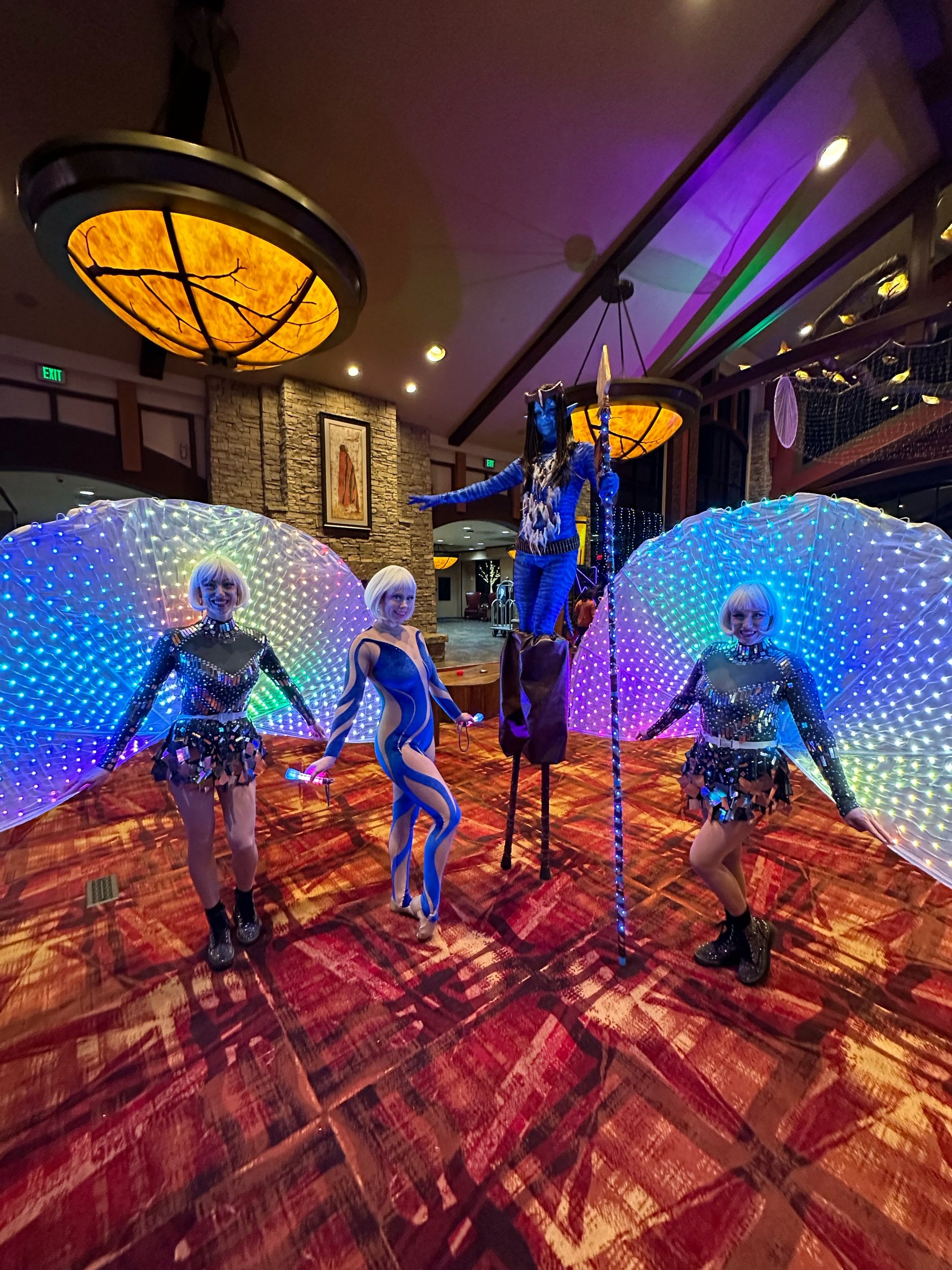 LED Peacocks