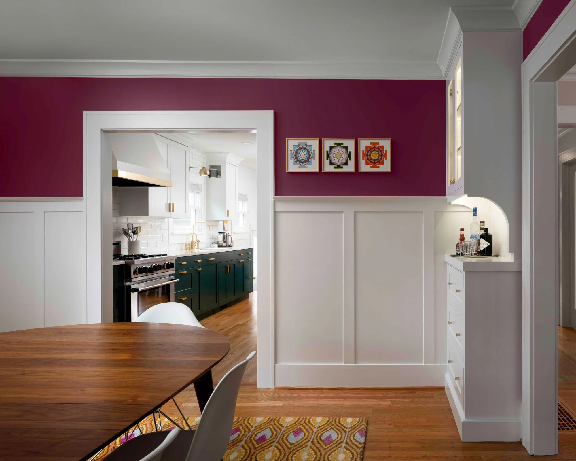 Laurelhurst Bungalow Remodel- Remodeled Dining Area, Laurelhurst, SE Portland