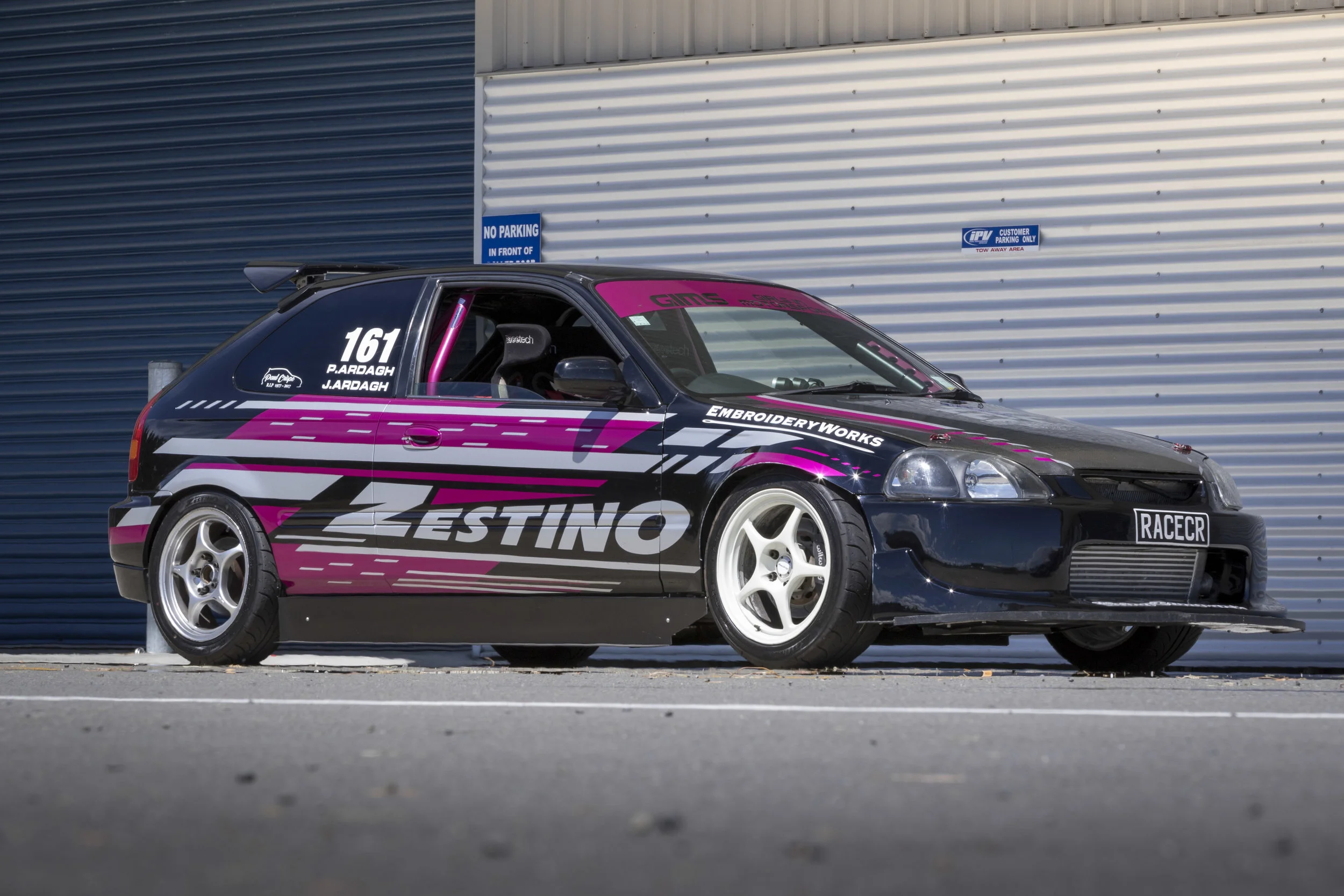 TimeattackR: Peach’s turbocharged K24 Civic street sweeper