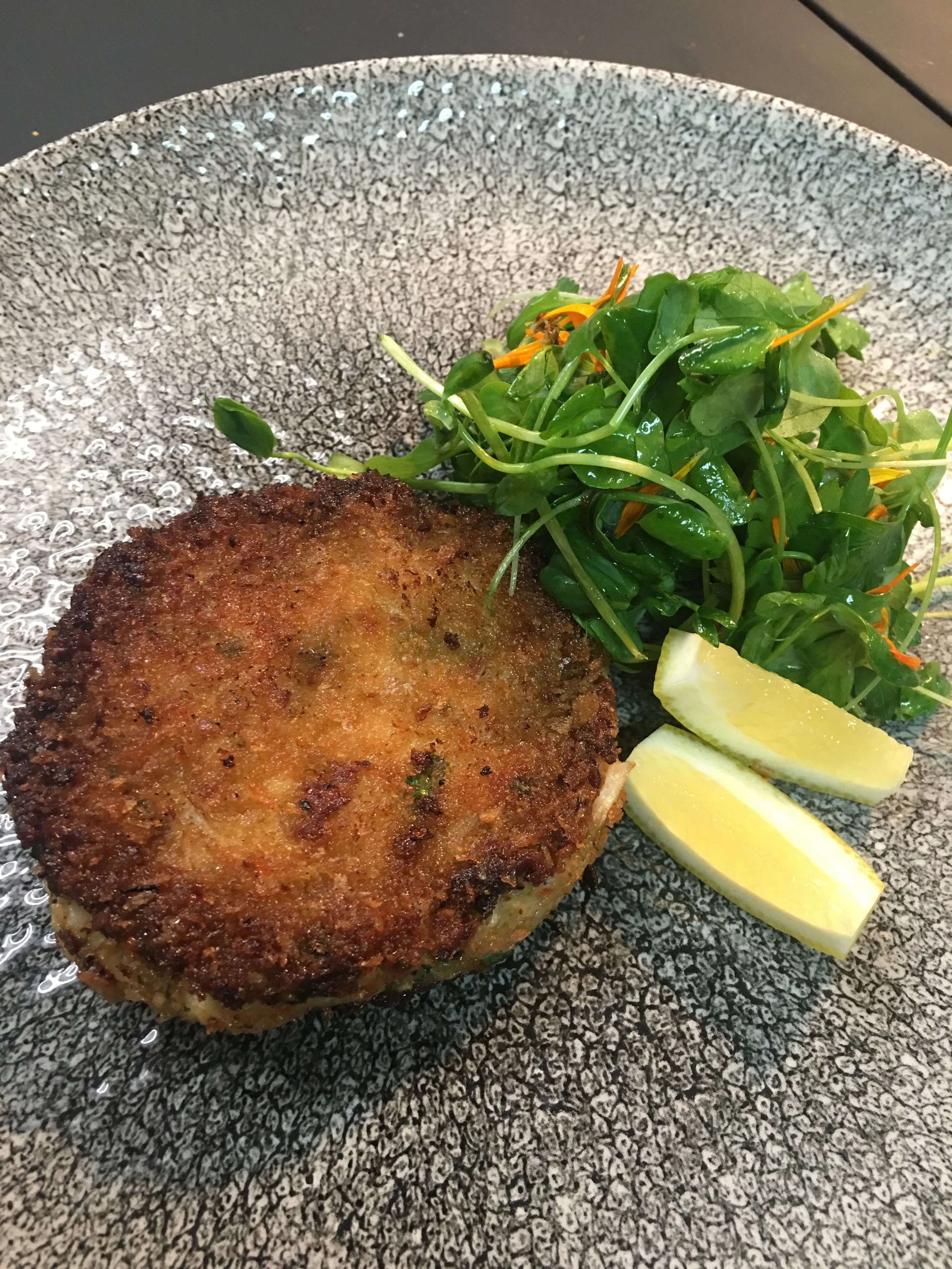 Dungeness crab cakes 