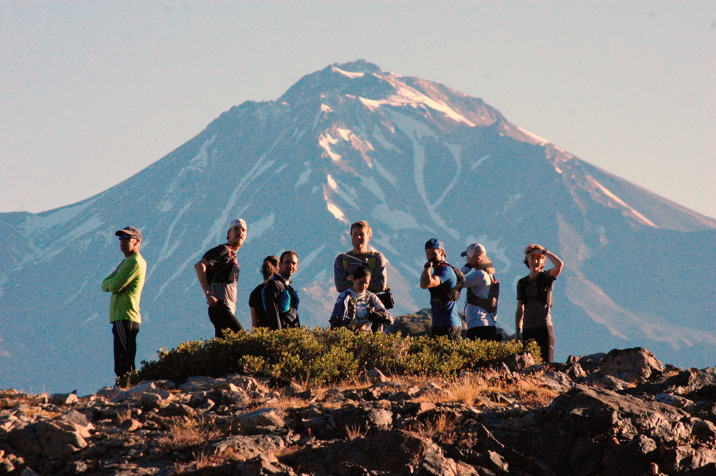 That backdrop is just, meh. Mt Shasta creating the ambiance of magnificence at MaxKingTRC.