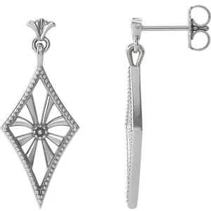 Sterling Vintage Dangle Earrings